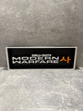 Modern Warfare 4 Gaming Sign