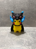 Pikachu Mega Charazard X Poncho